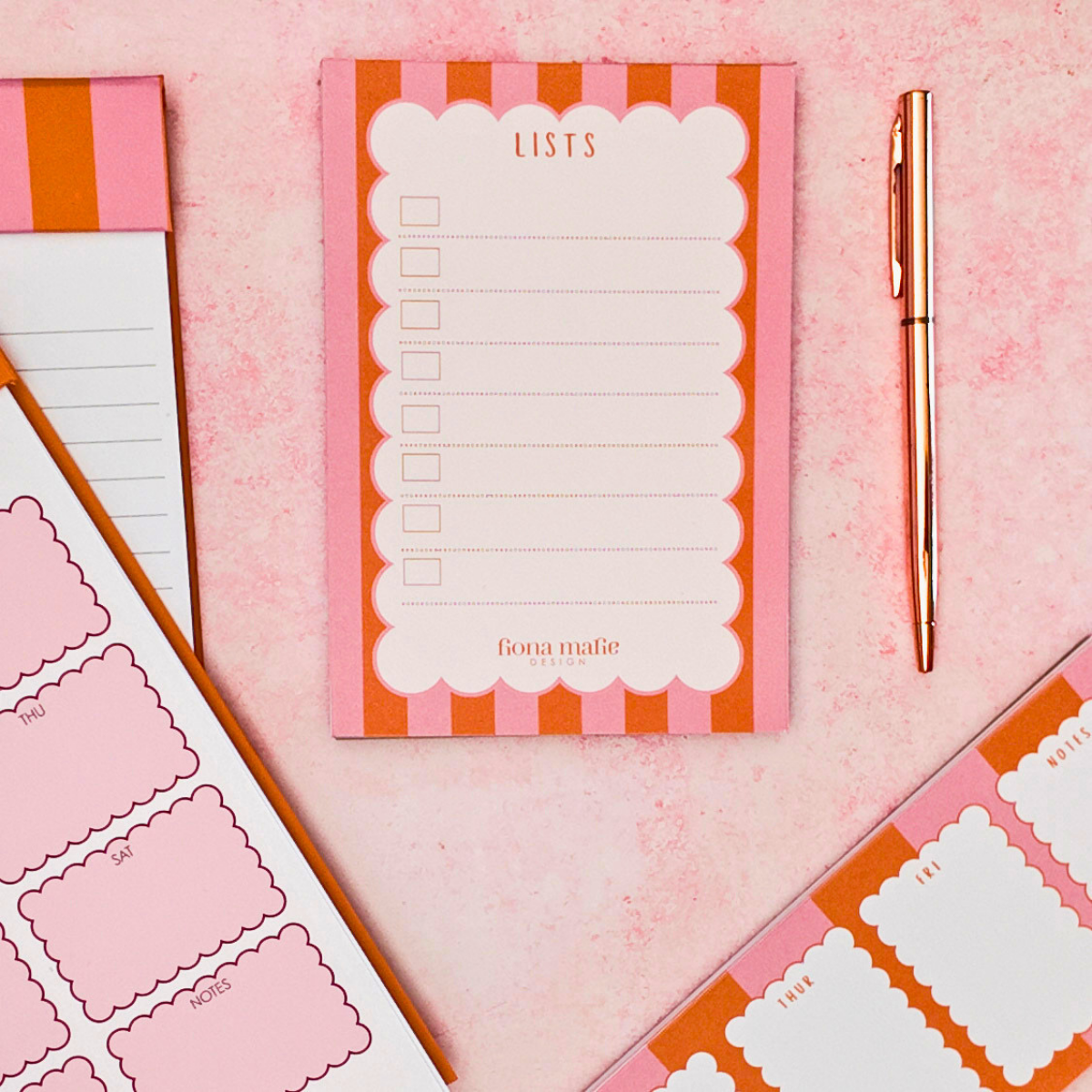 A6 List Pad | Summer of Colour Collection