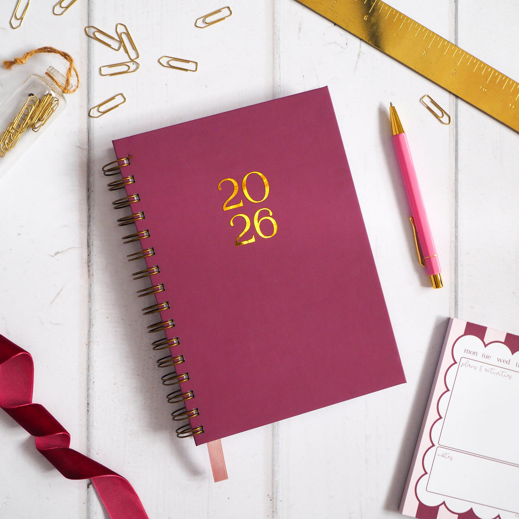 26 - 27 Dated Mid Diary | Signature Colour