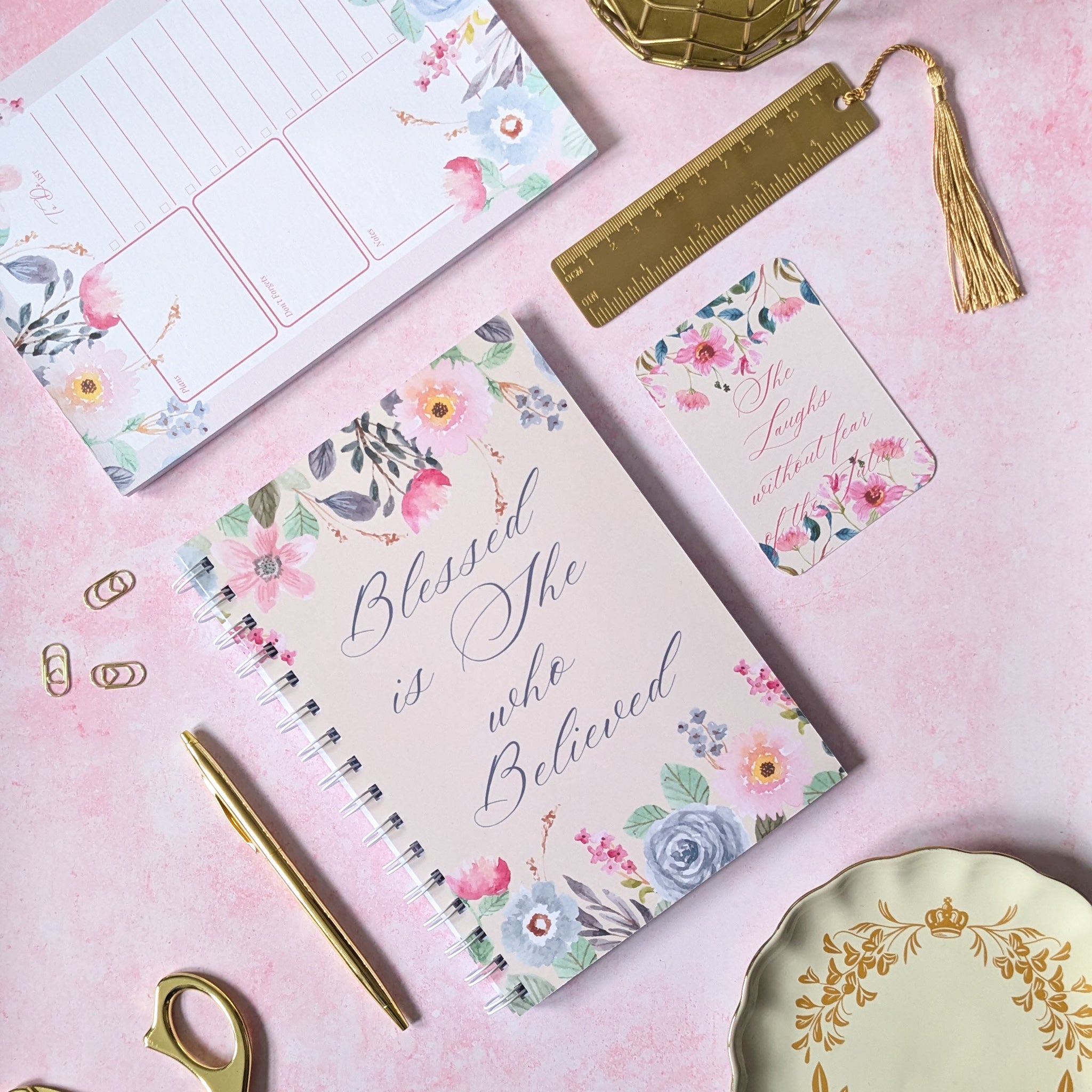 Blessed is She who Believed | Luke 1:45 | Notebook
