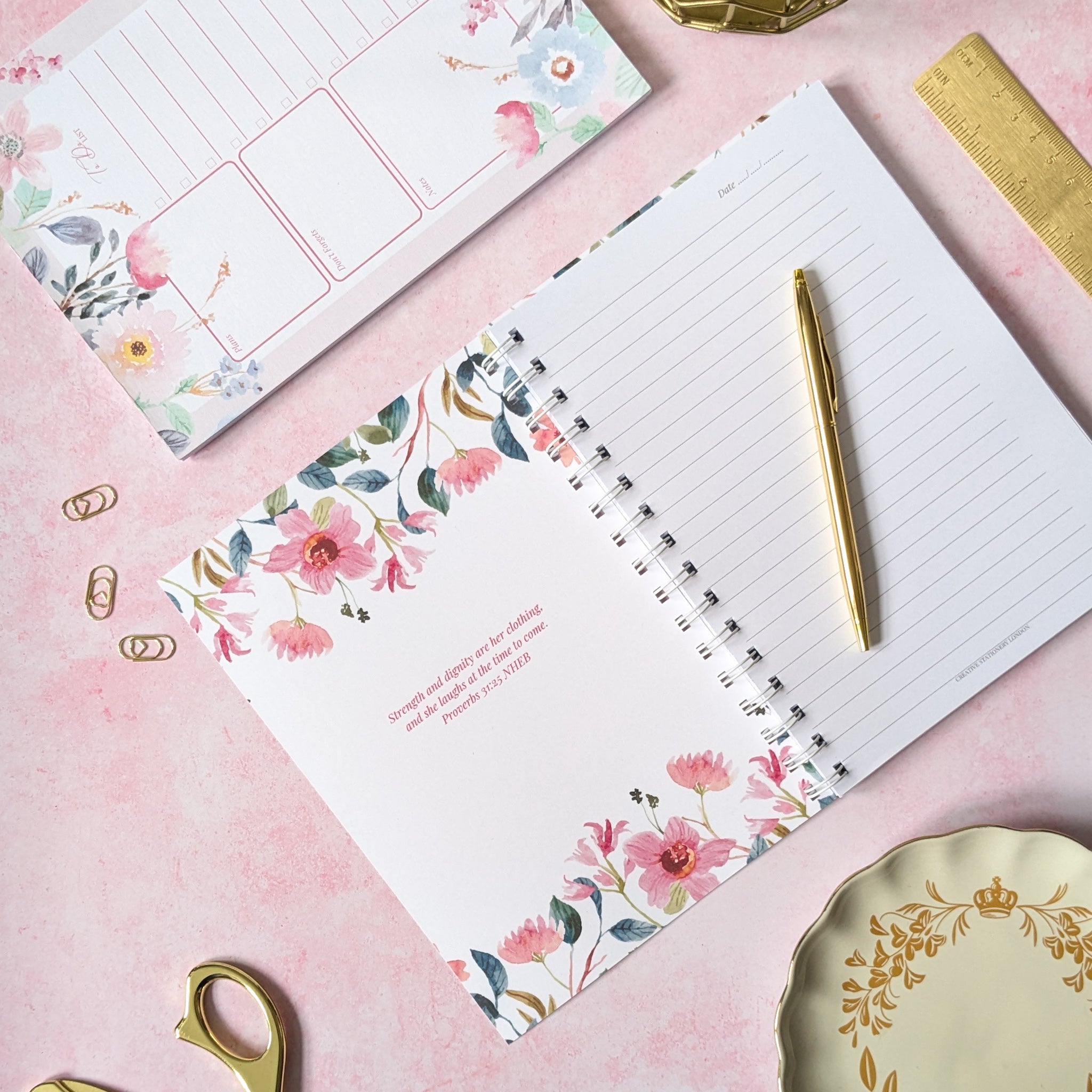 She Laughs without Fear of the Future | Proverbs 31:25 | Notebook