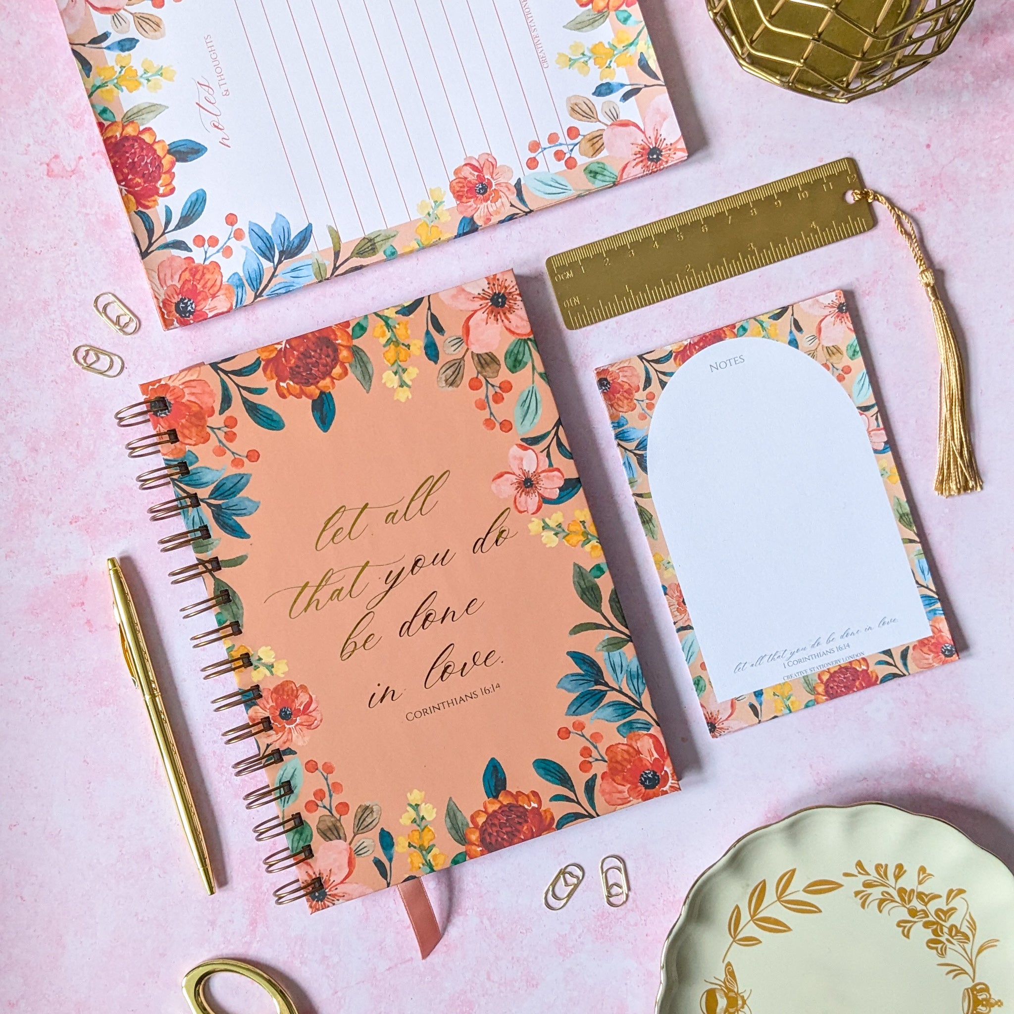 Let all you do be done in Love | 1 Corinthians 16:14 | Notebook