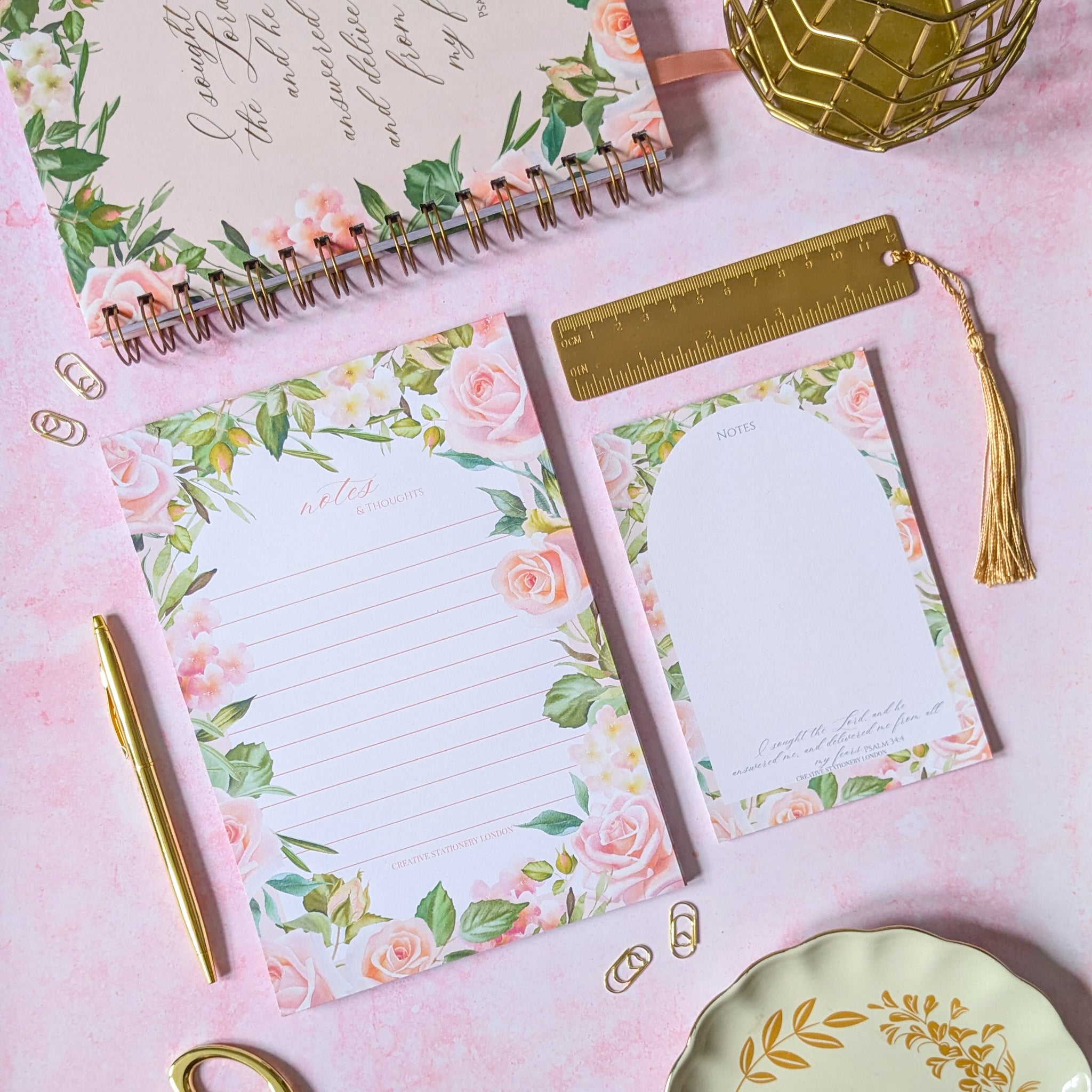 Truth in Florals | Lined Notepad