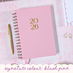 26 - 27 Dated Mid Diary | Signature Colour
