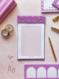 Lilac | Slimline Refillable Notepad | Colour of Autumn Winter