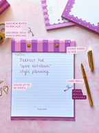 Lilac | A5 Refillable Notepad | Colour of Autumn Winter