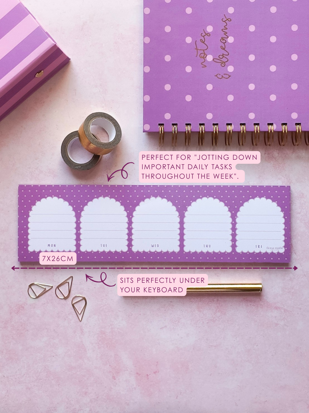 Lilac | Keyboard Planner | Colour of Autumn Winter