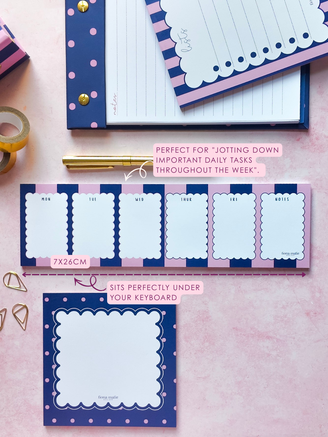 Navy | Keyboard Planner | Colour of Autumn Winter