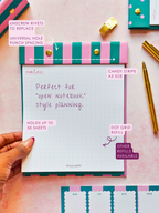 Teal | A5 Refillable Notepad | Colour of Autumn Winter