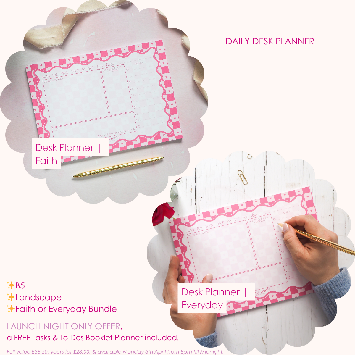 Desk Planner Bundle