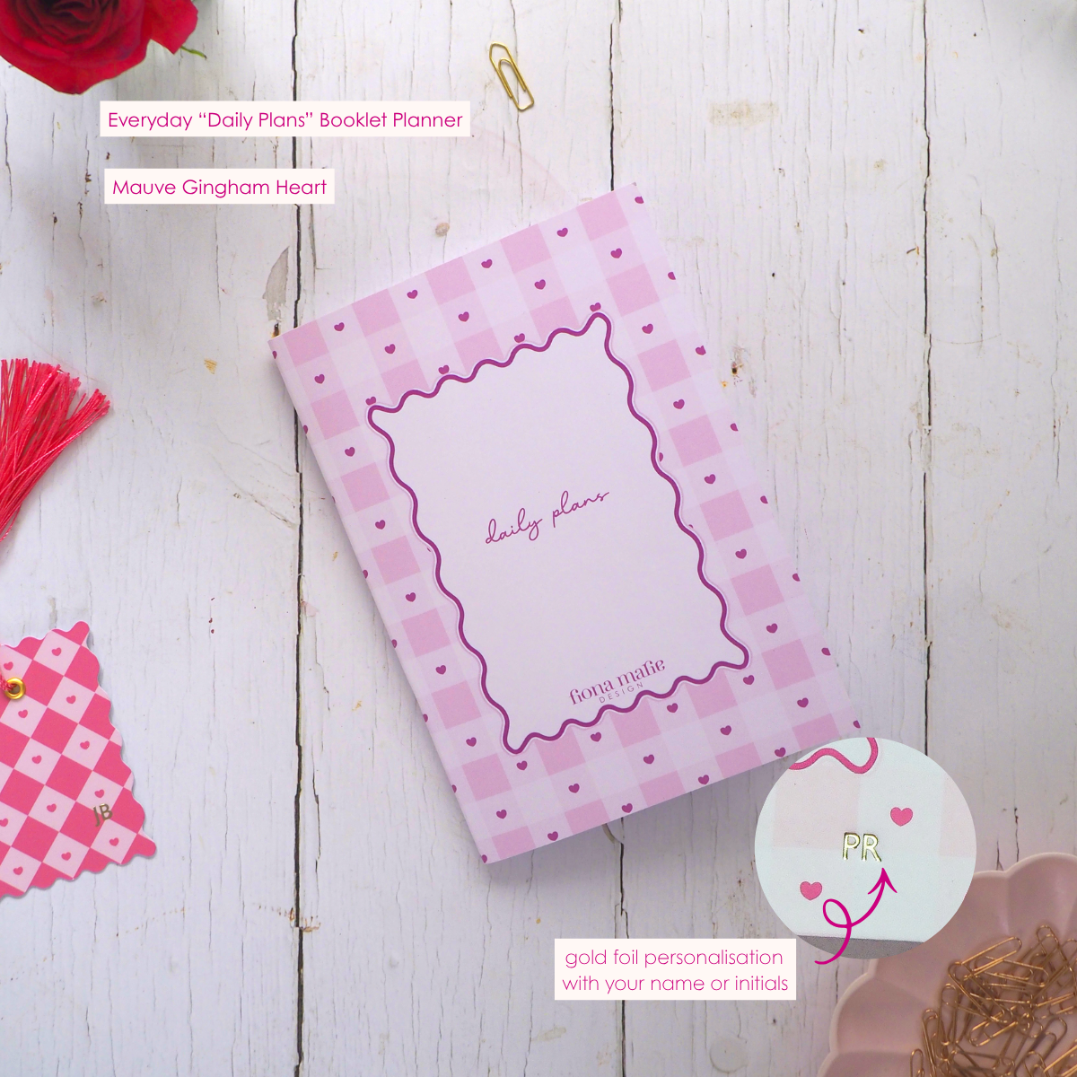 Daily Plans | Undated Booklet Planner