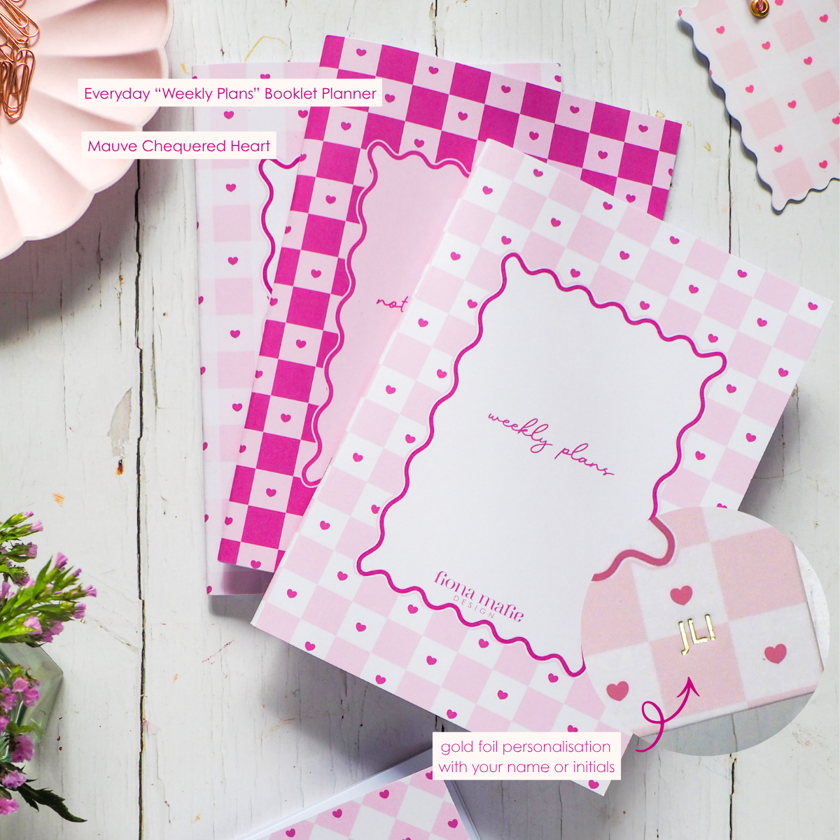 Weekly Plans | Undated Booklet Planner