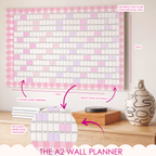 PRE ORDER | Mid Year 26 - 27 A2 Landscape Wall Planner