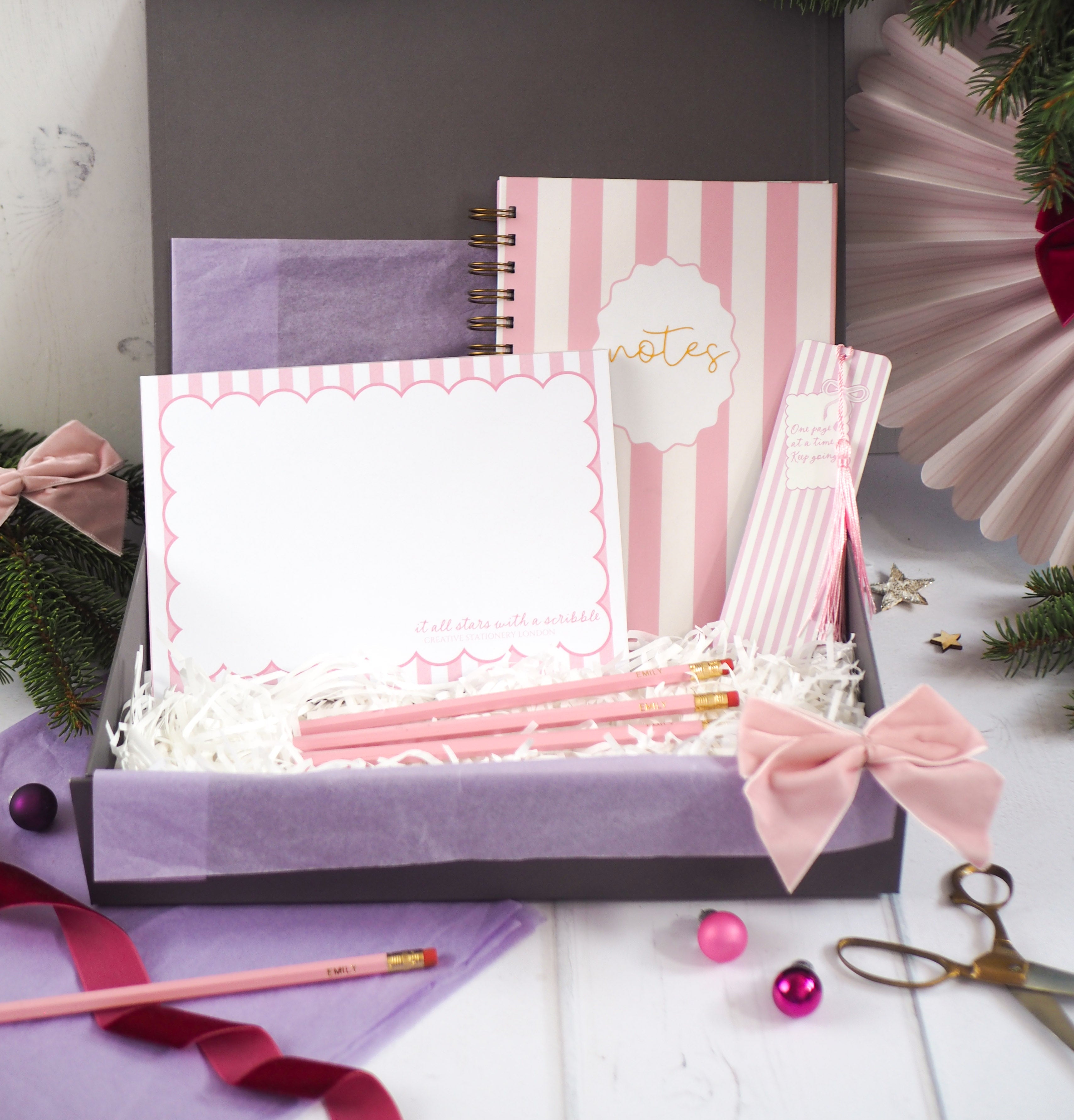 The Journal Lover | Personalised Gift Box
