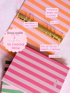 PRE ORDER - Hot Pink - 6 Ring Binder