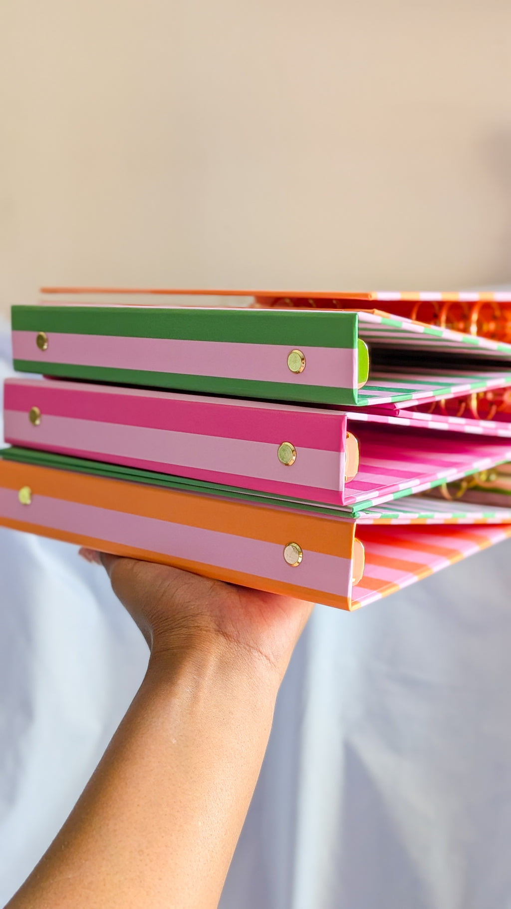 PRE ORDER - Hot Pink - 6 Ring Binder