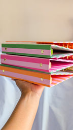 PRE ORDER - Hot Pink - 6 Ring Binder